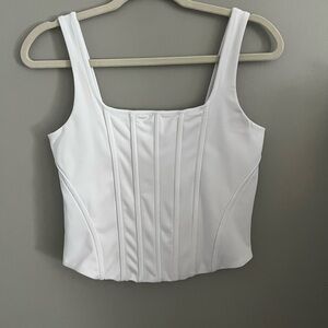 Express white top